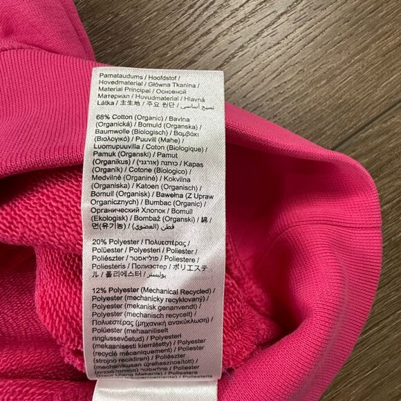 On Women's Club Hoodie Pink Sz S NWT Athleisure Athletic Fall Pull-Over - Picture 14 of 16